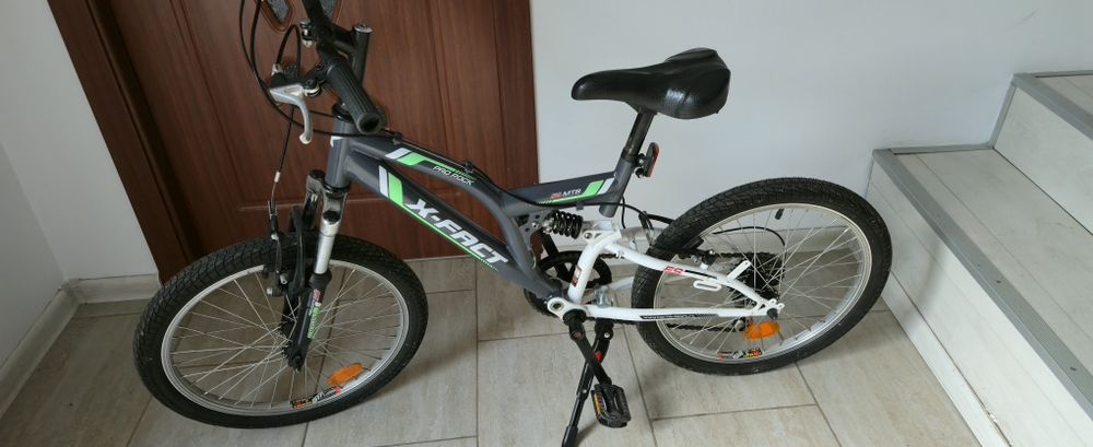 Bicicletă copii X-Fact Pro Rock 20" – 18 viteze, suspensie, stare foarte bună