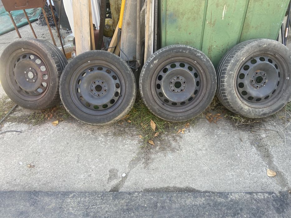 Jante tabla 5x112 cu caucuucuri vara 2019