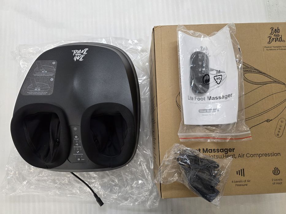 Професионален Шиацу масажор за крака с въздушна компресия и загряване