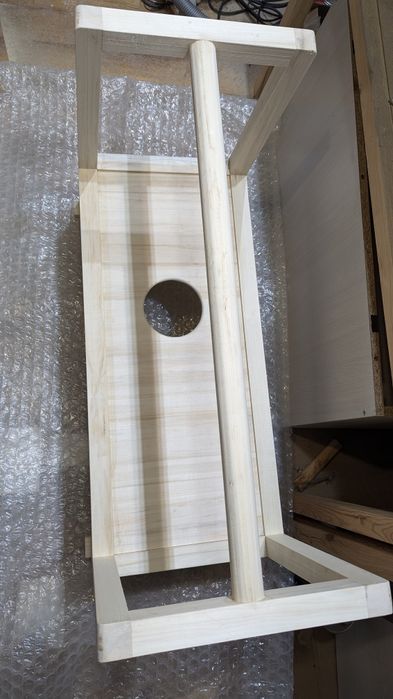 Бесік таза ағаш шегесіз