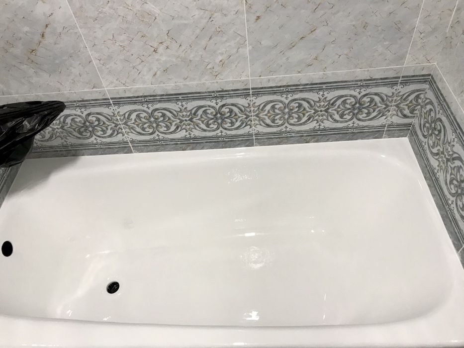 Эмалировка Ванн N1. Реставрация Жидким Акрилом.