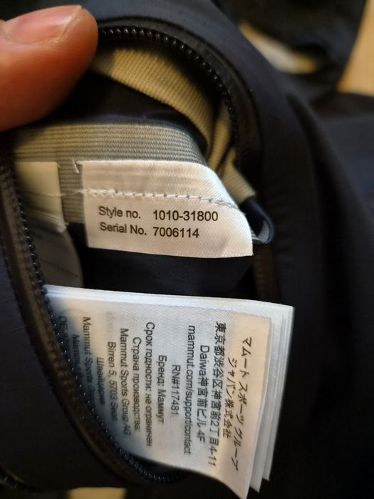Geaca Hardshell Mammut Taiss HS 3L Gore-tex damă M – 20.000/30.000 – NOUĂ
