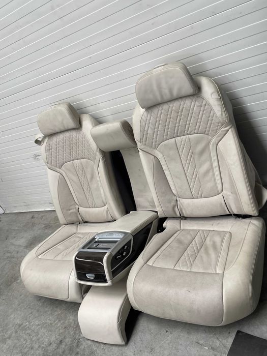 bancheta spate electrica cu incalzire Bmw seria 7 G11