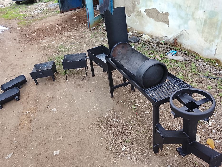 Мангал с подказаником