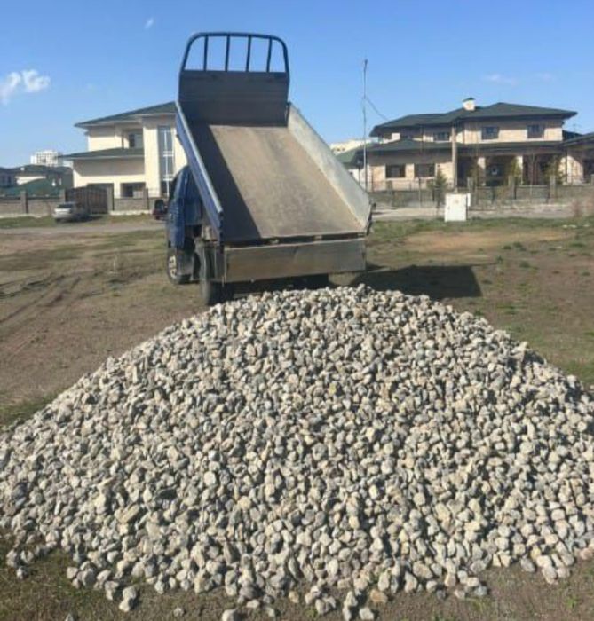 Песок щебень от 1 тонны