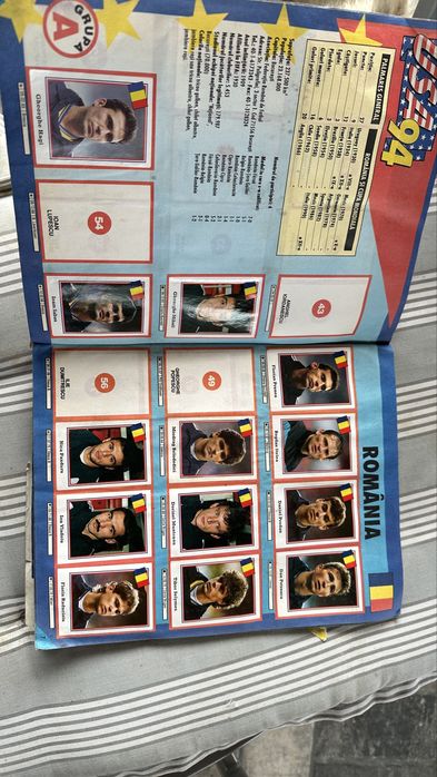 Album cupa mondiala SUA 2004, gen Panini