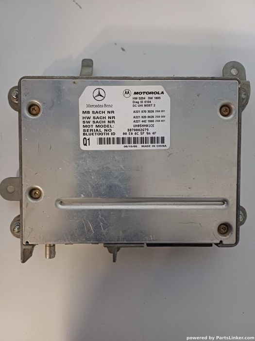 Modul Control Bluetooth Mercedes-Benz S-Class Ii (W221, C215) [ 2005