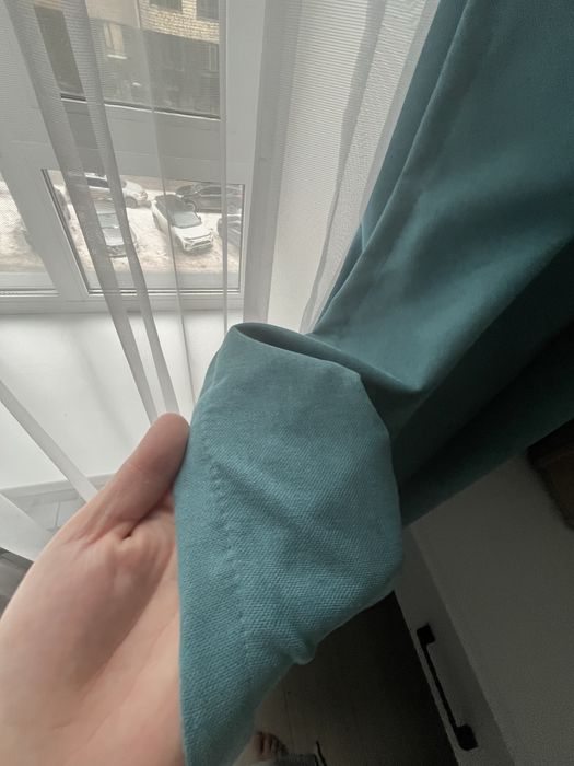 Продам шторы лен и тюль