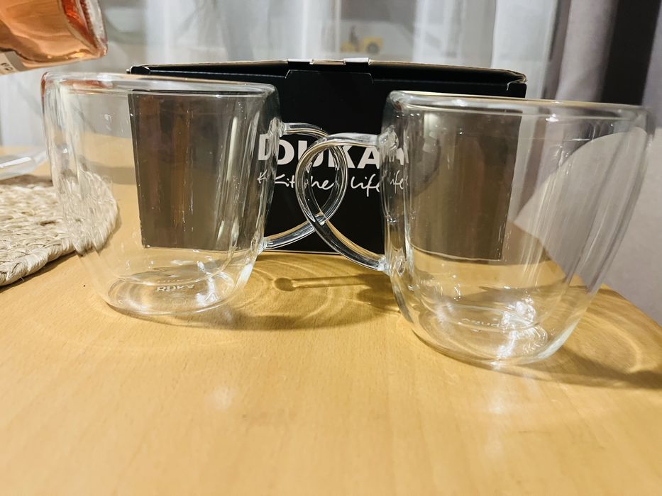 Чаши DUKA с двойни стени