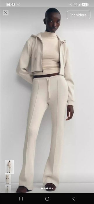 Pantaloni evazați Zara