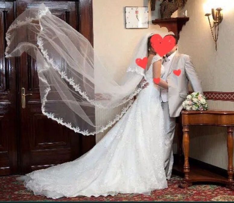 Продаётся свадебное платье производство- Франция!