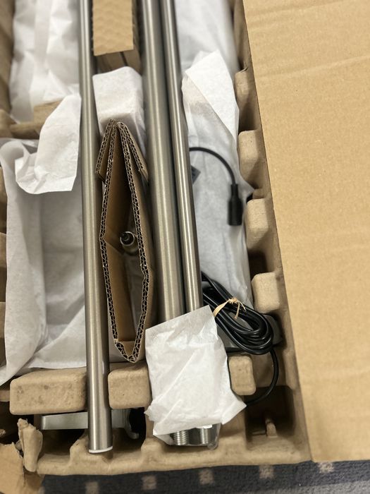 Lampă de podea LED cu lumină de lectură reglabilă