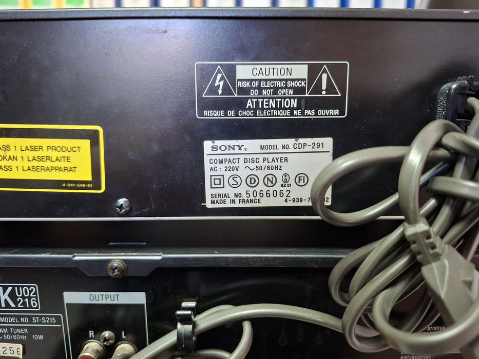 Vand linie audio Hi-Fi Sony