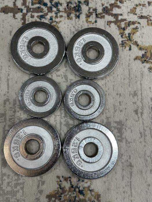 Gantel va shtanga (2in1) set - 15 kg,yangi  narx kelishamis