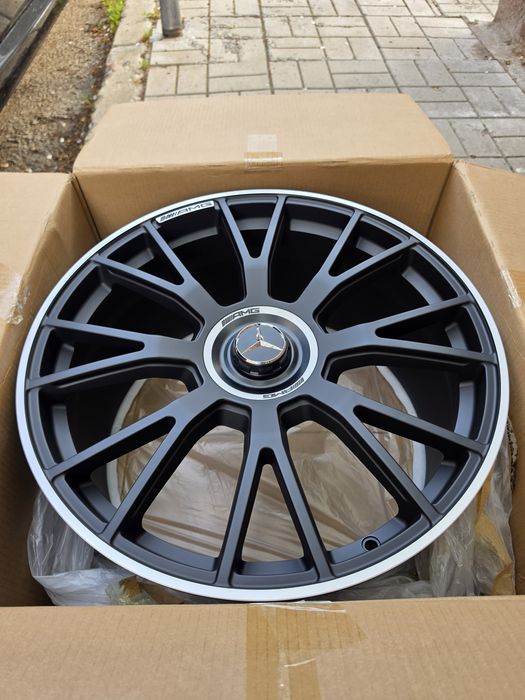 21" КОВАНИ джанти  E53AMG W214 с капачки Mercedes W223 W213 C257 C217