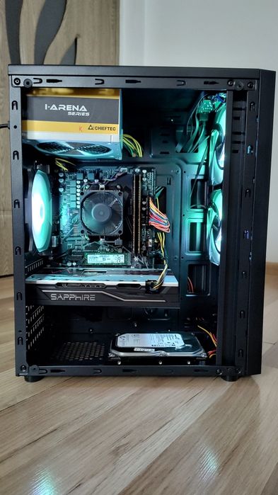 Pc gaming Rx 580/Ryzen 5 1600AF/16gb ram Gta V Fortnite Cs