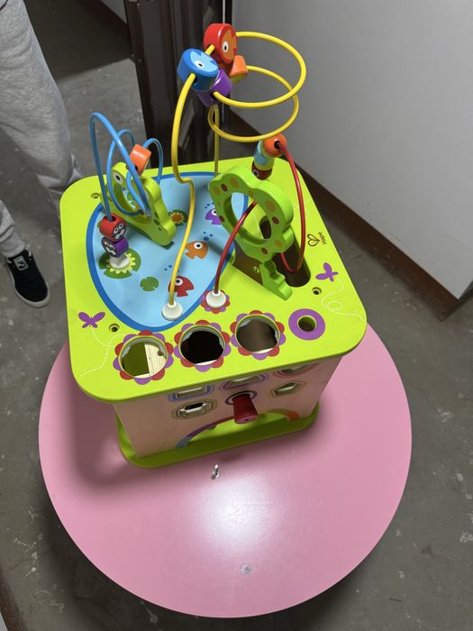 Бизикуб деревянный Сельские зверьки