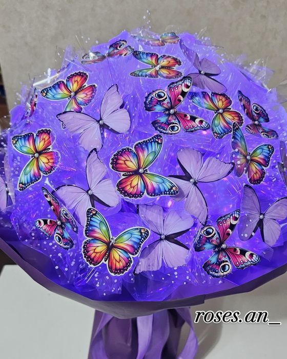 Букет из бабочек
