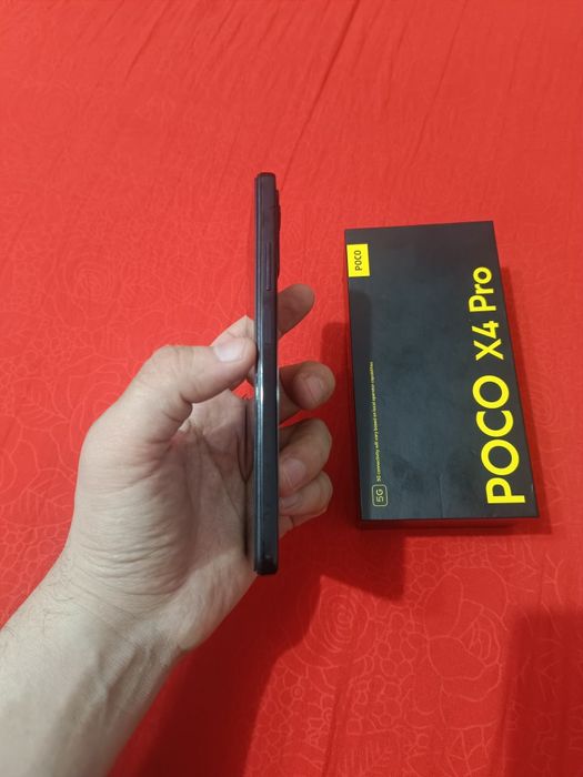Xiaomi Poco X4 Pro 5G 12/128GB Black Igravoy Karobka Holati Ideal Zor