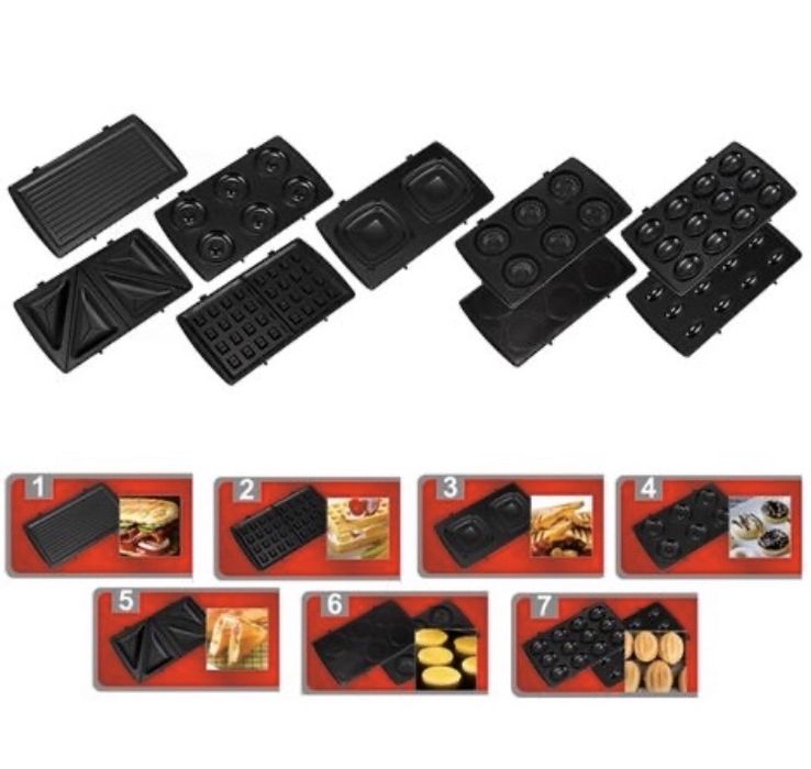 В Наличи! 7b1 Тостер вафельница,орешка,сендвичница Sonifer Toster 6054