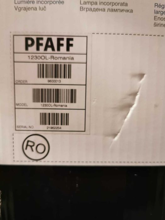 Mașina Surfilat / Triploc / Overlock PFAFF Element 1230OL, 2/3/4 fire