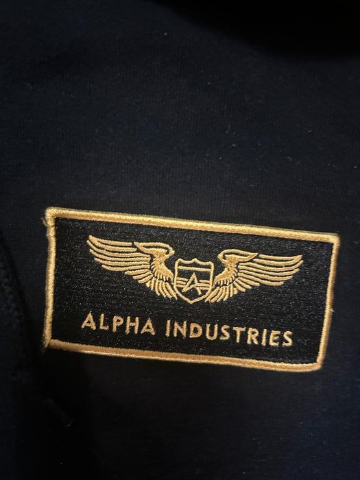 Толстовка alpha industries