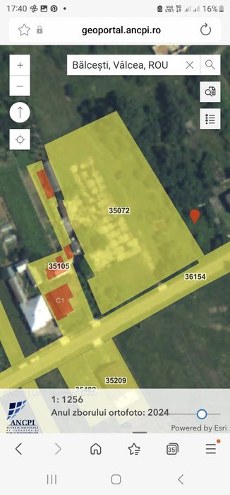 Teren intravilan Bălcești