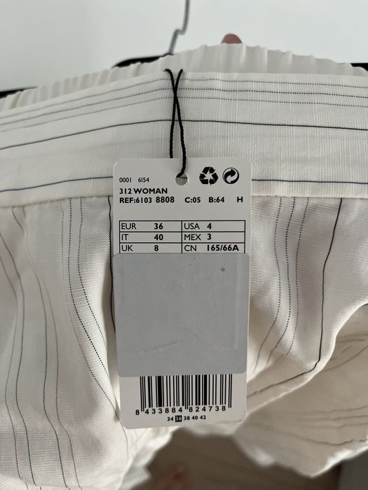 Pantaloni cullotes Mango