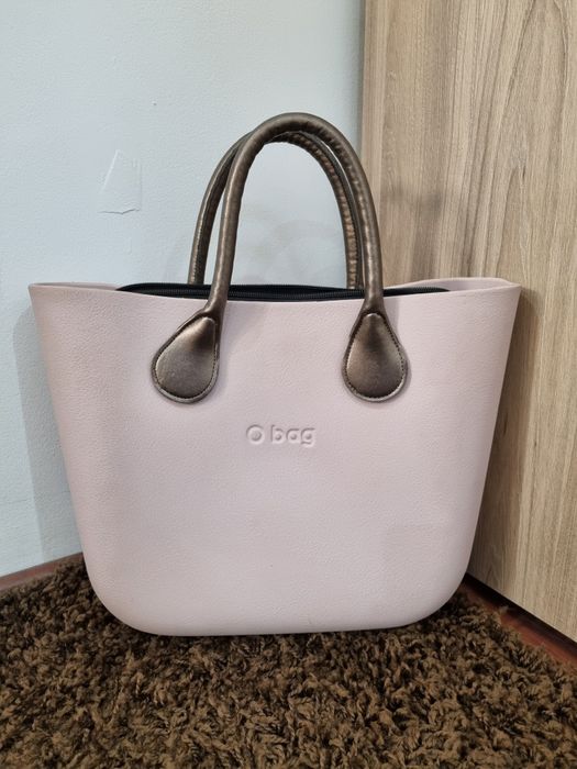 Geanta Obag originale Italia + manere piele