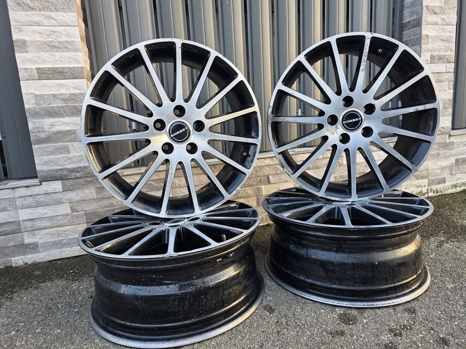 Jante aliaj bicolor/diamondcut,  R17, 5x108