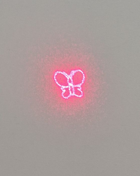 Лазерная указка со сменными рисунками и цветами