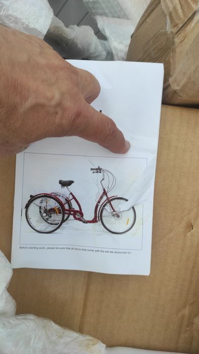 Vand triciclete, diferite modele