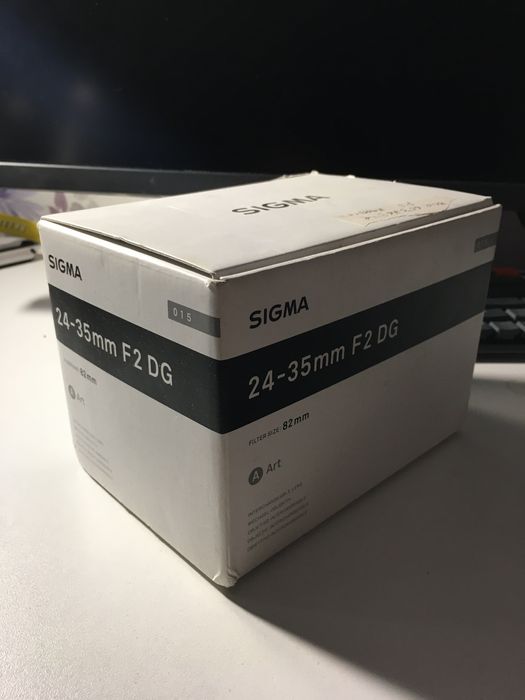 Sigma 24-35mm 2.0 Canon