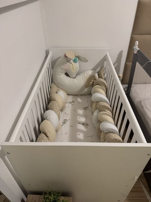 Бебешка кошара Kikka boo Hollee + матрак Magniflex + обиколник