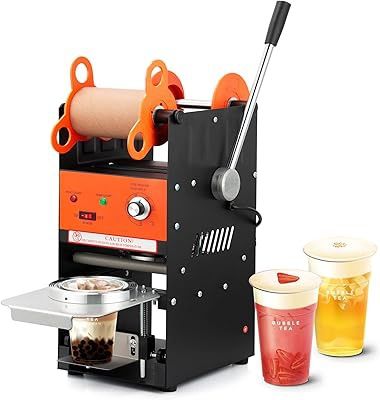 Аппарат для запайки стаканов.  Stakan qadoqlash aparati. Cup sealer.