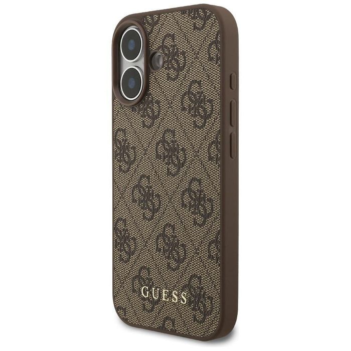 Guess 4g classic case for iphone 17 brown