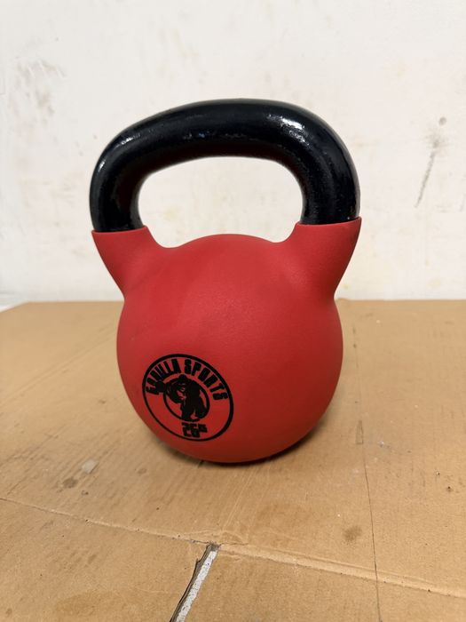 Kettlebell nou Germany 26 kg fier cauciucat pret 350 lei