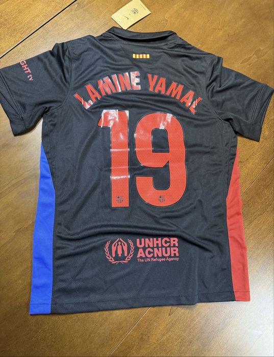 Tricou Fc Barcelona Lamine Y. S / M /L / XI nou new