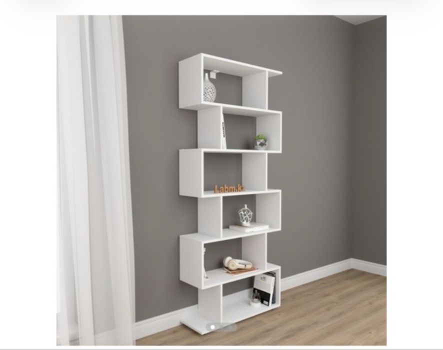 Книжные полки шкаф белый.