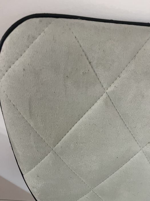 Бар стол сив велур