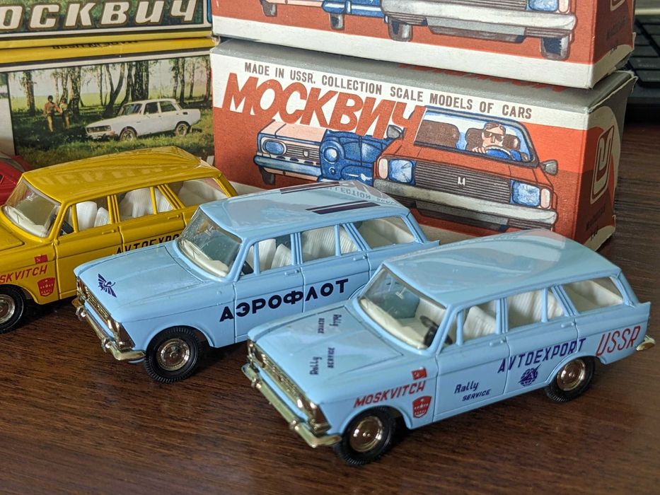 коллекционные модели СССР 1:43