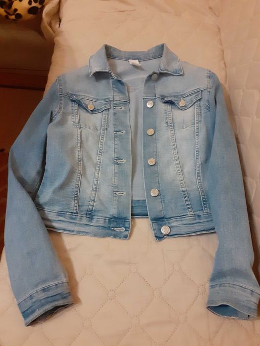 Дънково яке за момиче