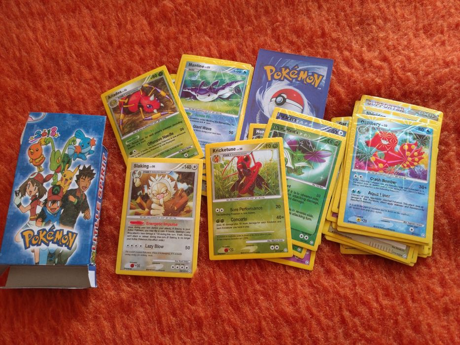 покемон карти тесте с кутия нови pokemon