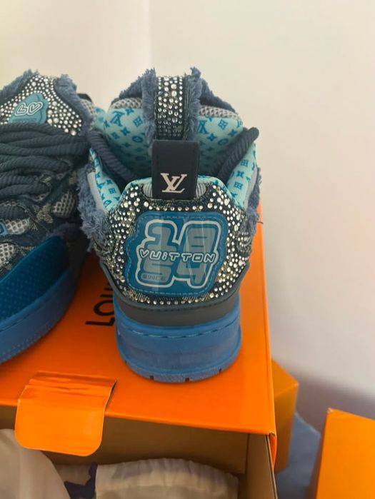 LV Skate Sneakers Blue