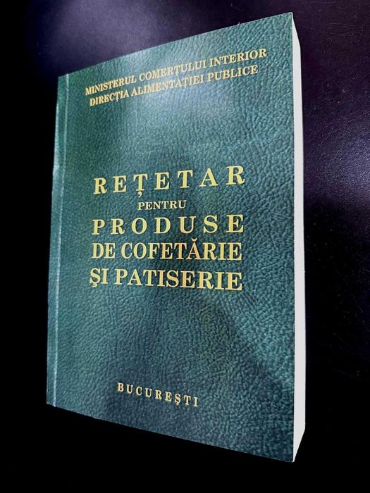 Reţetar pentru produse de cofetarie şi patiserie (1963)