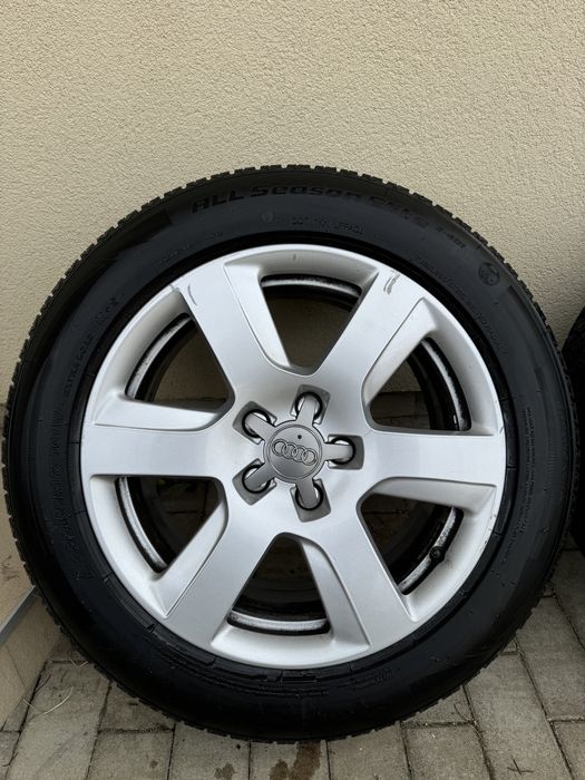 Jante/Roti complete Audi A6 Anvelope all season NOI!