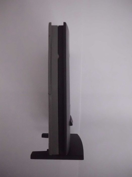 Ceas digital de birou afisaj LCD/data /temp interior - ext/ 2 alarme