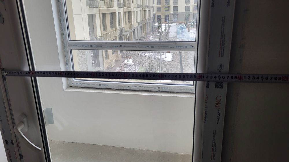 Пластиковые окно и дверь