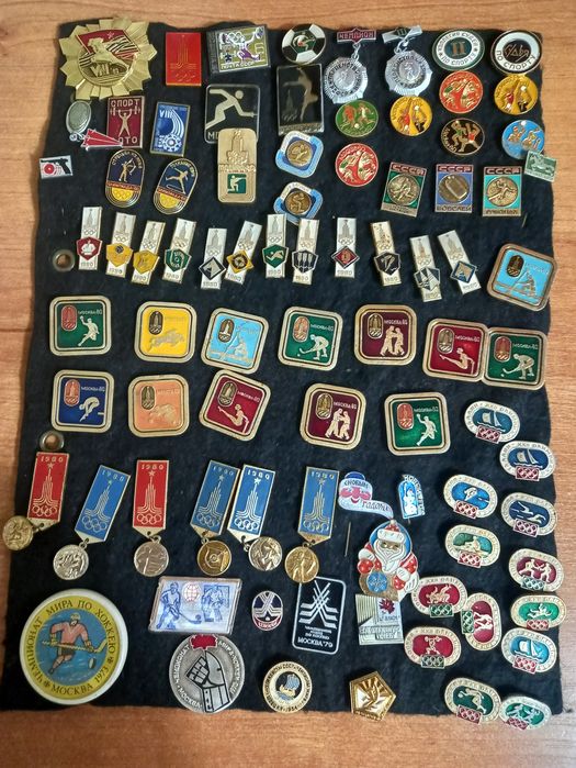 Значки ссср в ассортименте