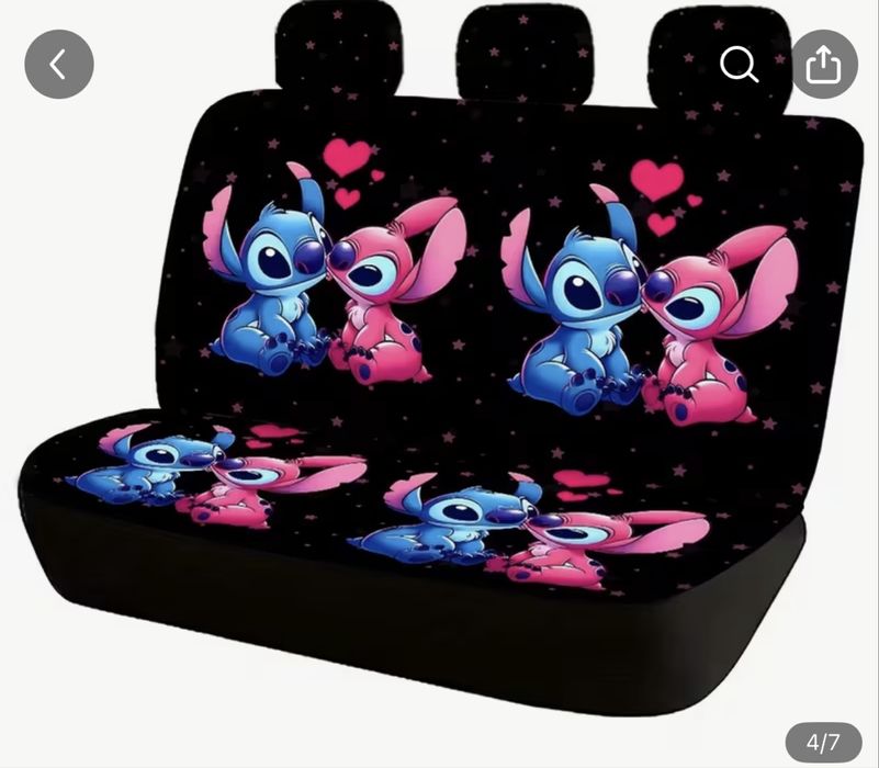 Калъфи за седалки Стич